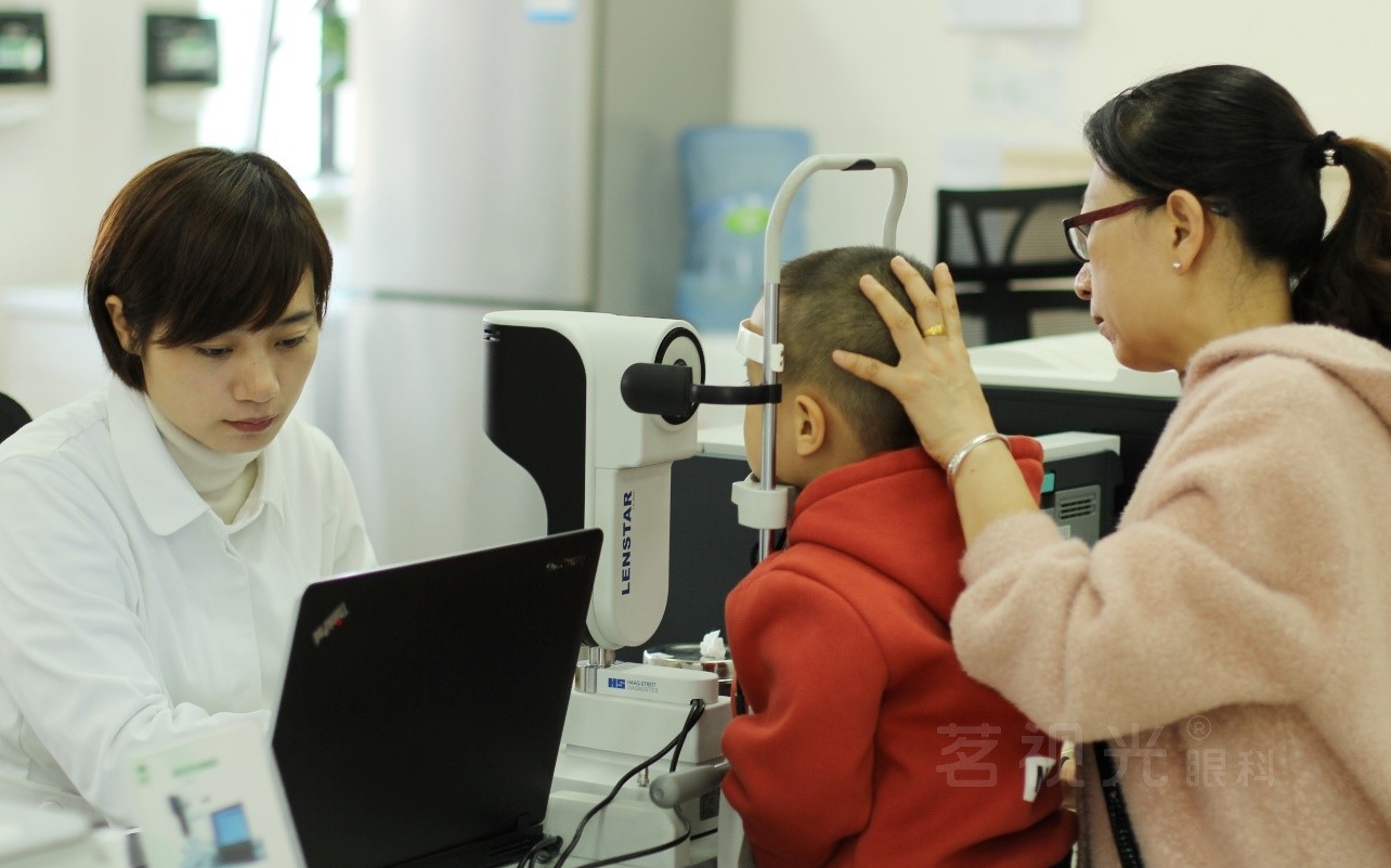 北京茗视光眼科，儿童近视，视力检查